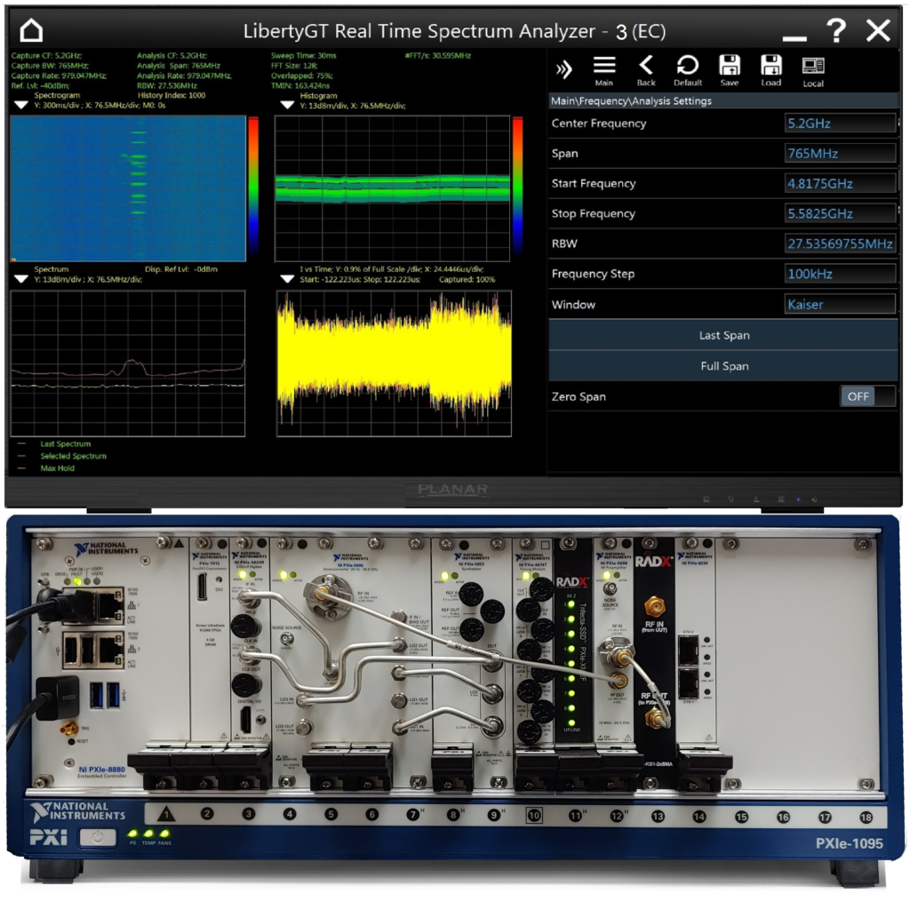 LGT1410-RTSA3 for SwRI with PXIe-5668, PXIe-5698, PXIe-7915, PXIe-6674T, Trifecta-SSD and KS3 31JUL2020